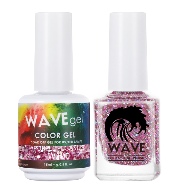 WAVEGEL Gel Polish + Nail Lacquer, W100