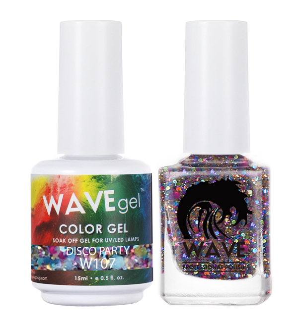 WAVEGEL Gel Polish + Nail Lacquer, W107