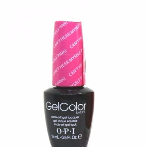 OPI GelColor, A72, Can't Hear Myself Pink!, 0.5oz