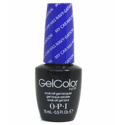OPI GelColor, A76, My Car Has Navy-Gation, 0.5oz