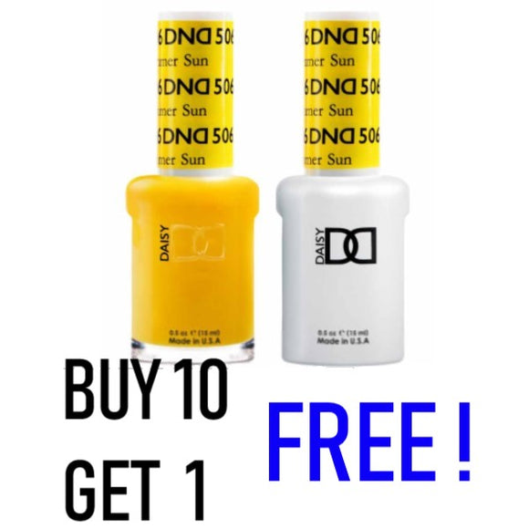 DND Duo Gel & Lacquer Buy 10 Get 1 Free