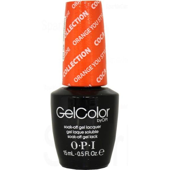 OPI GelColor, C33, Orange You Stylish!, 0.5oz