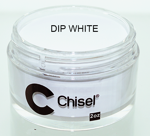 Chisel 2in1 Dipping Powder, Pink & White Collection, DIP WHITE, 2oz