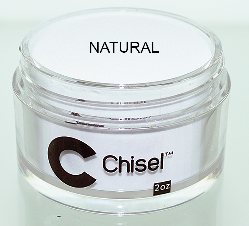 Chisel 2in1 Dipping Powder, Pink & White Collection, NATURAL, 2oz