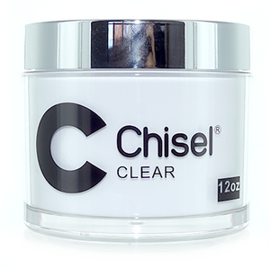 Chisel 2in1 Dipping Powder, CLEAR, 12oz