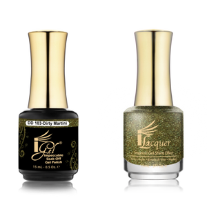 IGEL Nail Lacquer And Gel Polish Duo, DD103 DIRTY MARTINI