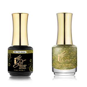 IGEL Nail Lacquer And Gel Polish Duo, DD104 JESTER