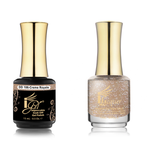 IGEL Nail Lacquer And Gel Polish Duo, DD106 CREME ROYALE