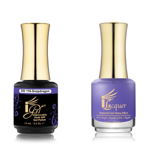 IGEL Nail Lacquer And Gel Polish Duo, DD116 SNAPDRAGON