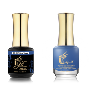 IGEL Nail Lacquer And Gel Polish Duo, DD117 NEW WAVE