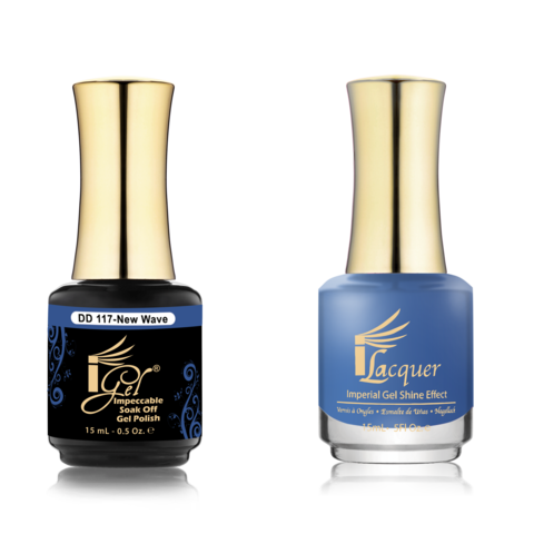 IGEL Nail Lacquer And Gel Polish Duo, DD117 NEW WAVE