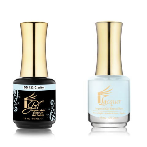 IGEL Nail Lacquer And Gel Polish Duo, DD123 CLARITY