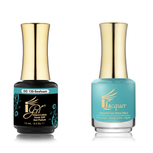 IGEL Nail Lacquer And Gel Polish Duo, DD130 SEAFOAM