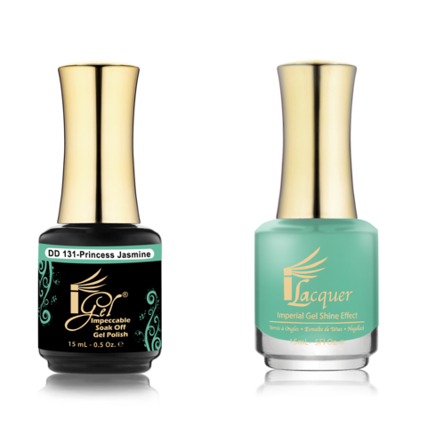 IGEL Nail Lacquer And Gel Polish Duo, DD131 PRINCESS JASMINE