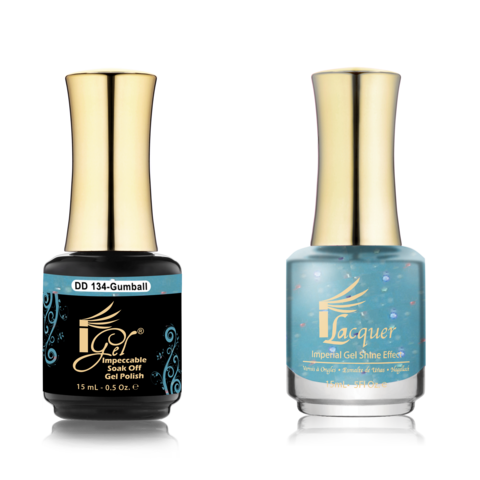 IGEL Nail Lacquer And Gel Polish Duo, DD134 GUMBALL