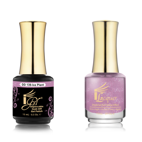 IGEL Nail Lacquer And Gel Polish Duo, DD139 ICE PLANT