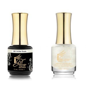 IGEL Nail Lacquer And Gel Polish Duo, DD14 STAR DUSTS