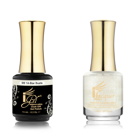IGEL Nail Lacquer And Gel Polish Duo, DD14 STAR DUSTS