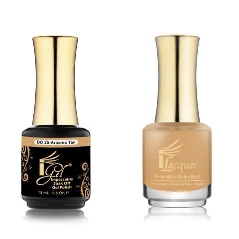 IGEL Nail Lacquer And Gel Polish Duo, DD25 ARIZONA TAN