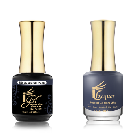 IGEL Nail Lacquer And Gel Polish Duo, DD75 GRANITE PEAK