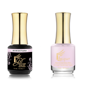 IGEL Nail Lacquer And Gel Polish Duo, DD08 SOFT FEATHER