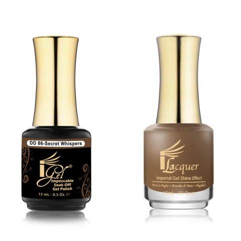 IGEL Nail Lacquer And Gel Polish Duo, DD86 SECRET WHISPERS