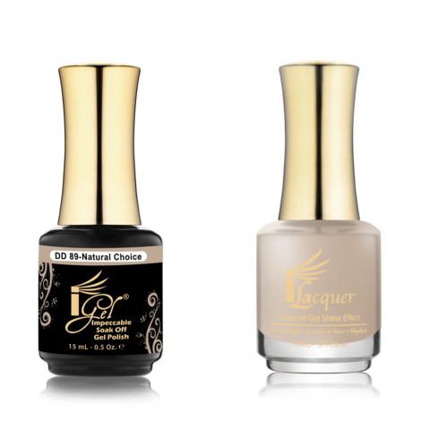 IGEL Nail Lacquer And Gel Polish Duo, DD89 NATURAL CHOICE