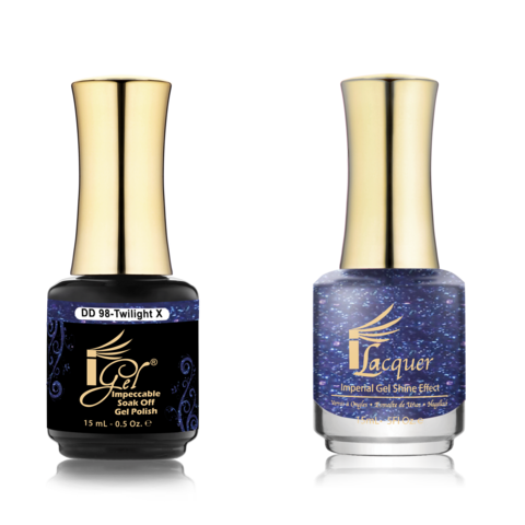 IGEL Nail Lacquer And Gel Polish Duo, DD98 TWILIGHT X