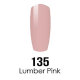 DC Nail Lacquer And Gel Polish (New DND), DC135, Lumber Pink, 0.6oz