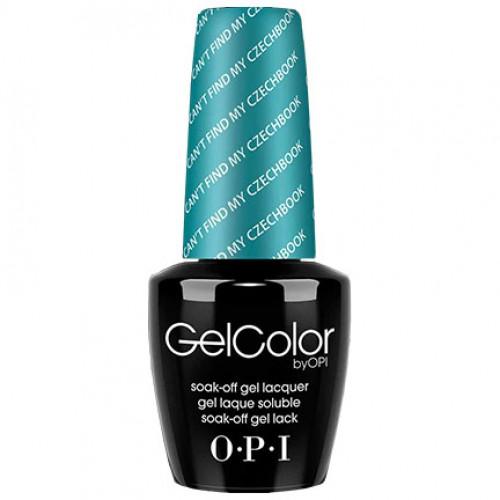 OPI GelColor, E75, Can't Find My Czechbook, 0.5oz