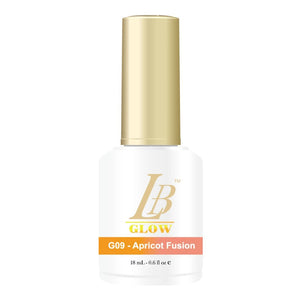 IGel LB Glow In The Dark Gel Polish 0.6oz, G09 Apricot Fusion