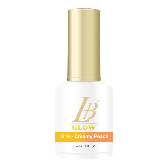 IGel LB Glow In The Dark Gel Polish 0.6oz, G10 Creamy Peach