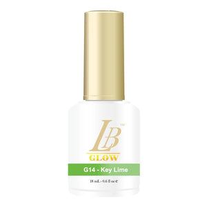 IGel LB Glow In The Dark Gel Polish 0.6oz, G14 Key Lime