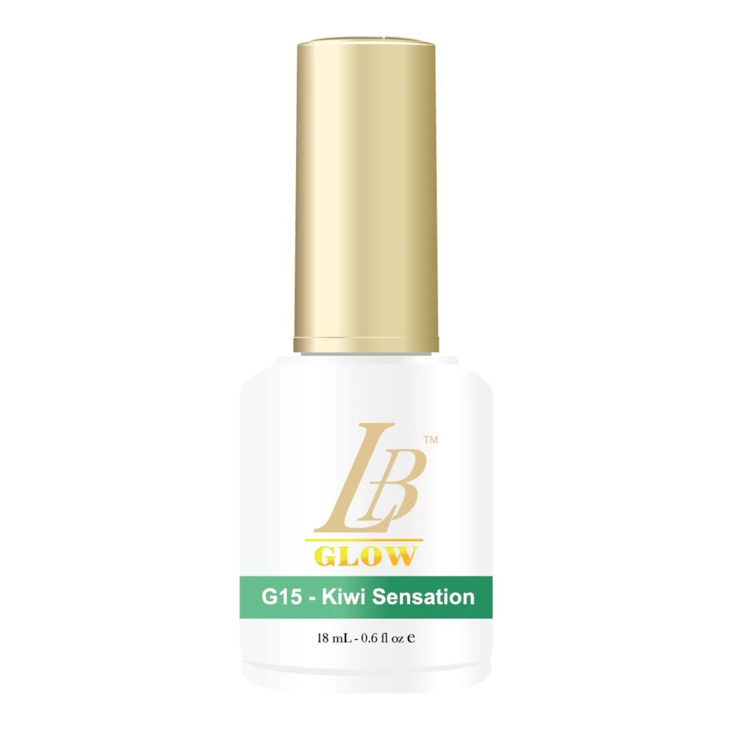 IGel LB Glow In The Dark Gel Polish 0.6oz, G15 Kiwi Sensation