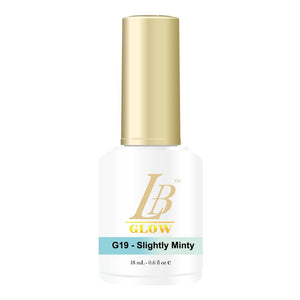 IGel LB Glow In The Dark Gel Polish 0.6oz, G19 Slightly Minty