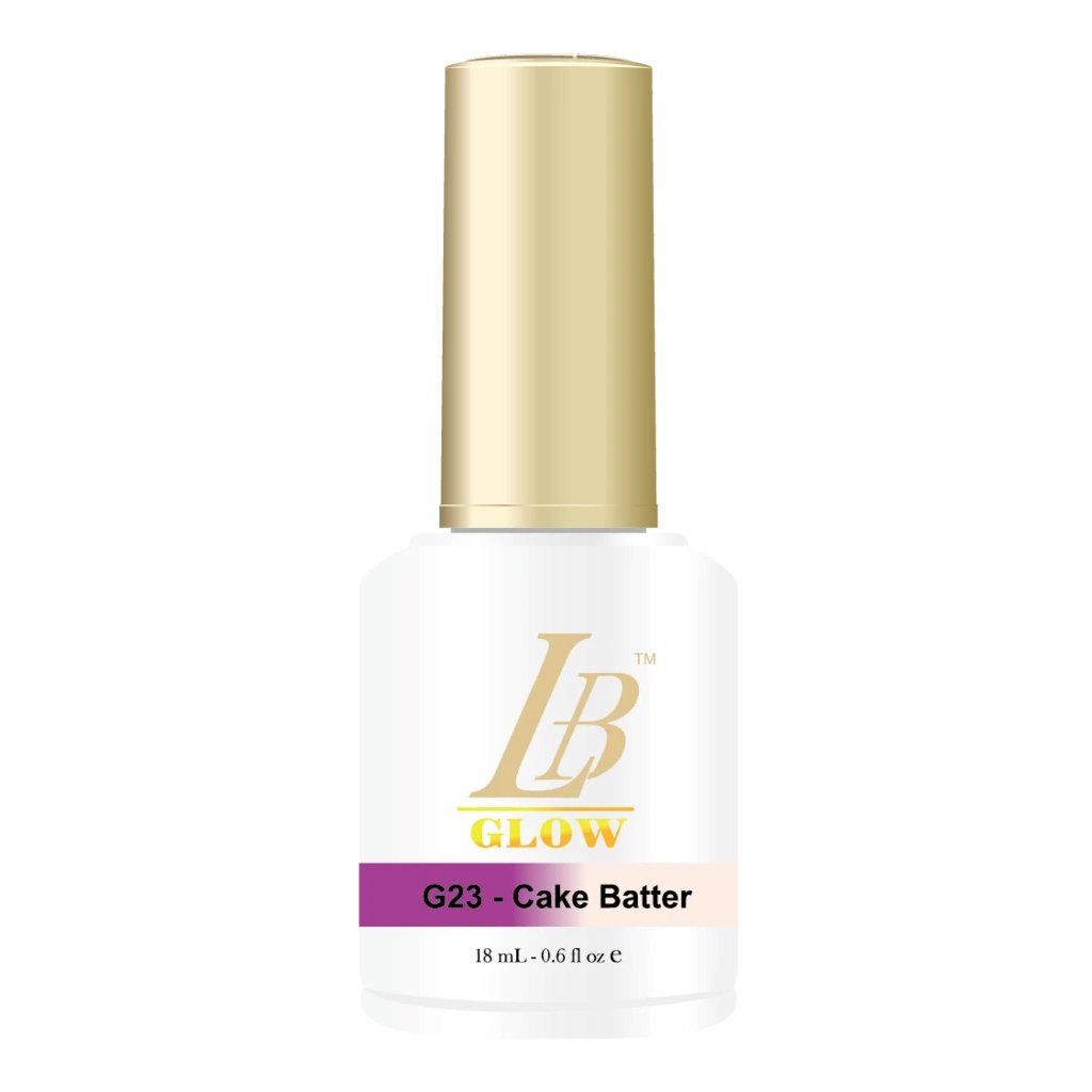 IGel LB Glow In The Dark Gel Polish 0.6oz, G23 Cake Batter