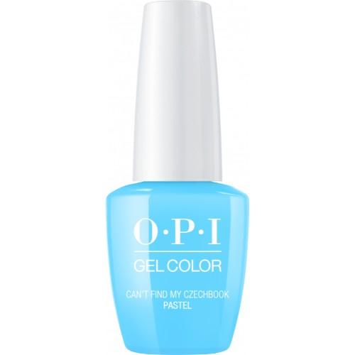 OPI GelColor, GC101, Pastel - Can’t Find My Czechbook, 0.5oz