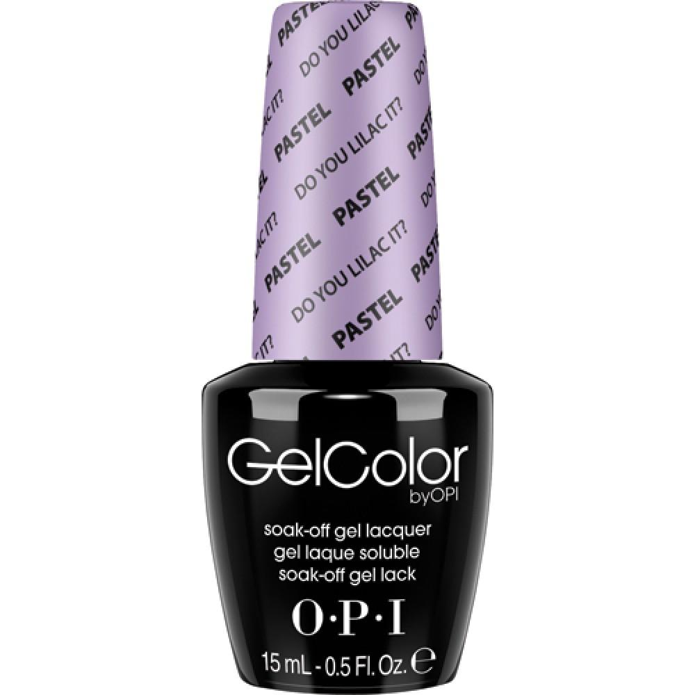 OPI GelColor, GC102, Pastel - Do You Lilac It?, 0.5oz