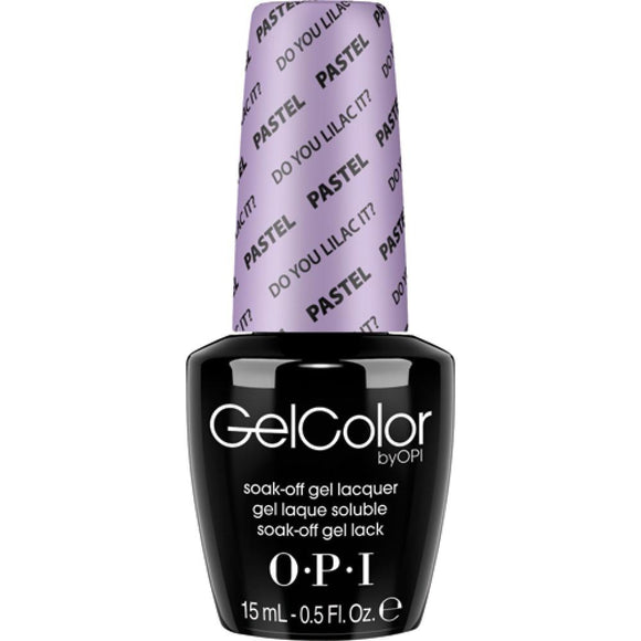 OPI GelColor, GC102, Pastel - Do You Lilac It?, 0.5oz