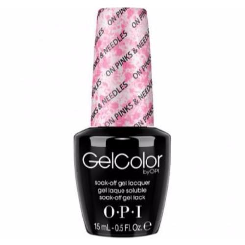 OPI GelColor, A71, On Pinks & Needles, 0.5oz