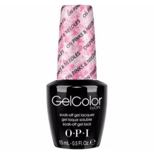 OPI GelColor, A71, On Pinks & Needles, 0.5oz