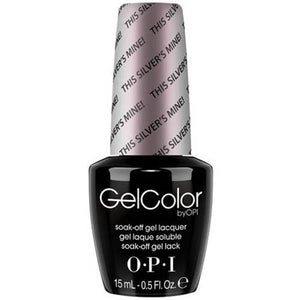 OPI GelColor, T67, This Silver Is Mine, 0.5oz