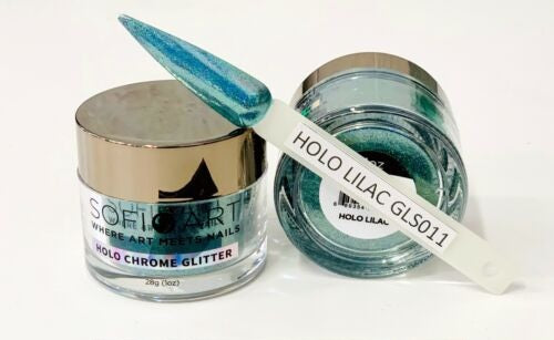 SOFI-ART All-In-1 DESIGN Holographic Chrome Glitter 1oz, GLS011