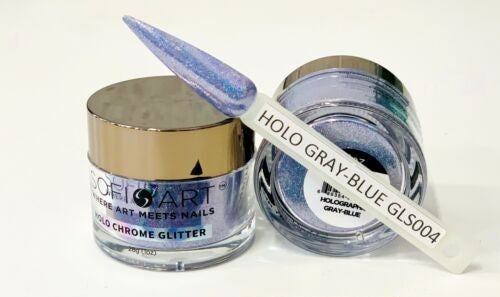 SOFI-ART All-In-1 DESIGN Holographic Chrome Glitter 1oz, GLS004