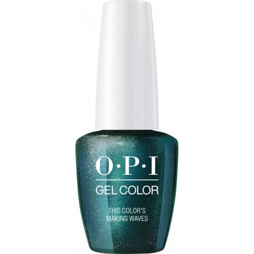 OPI GelColor, H74, This Color’s Making Waves, 0.5oz