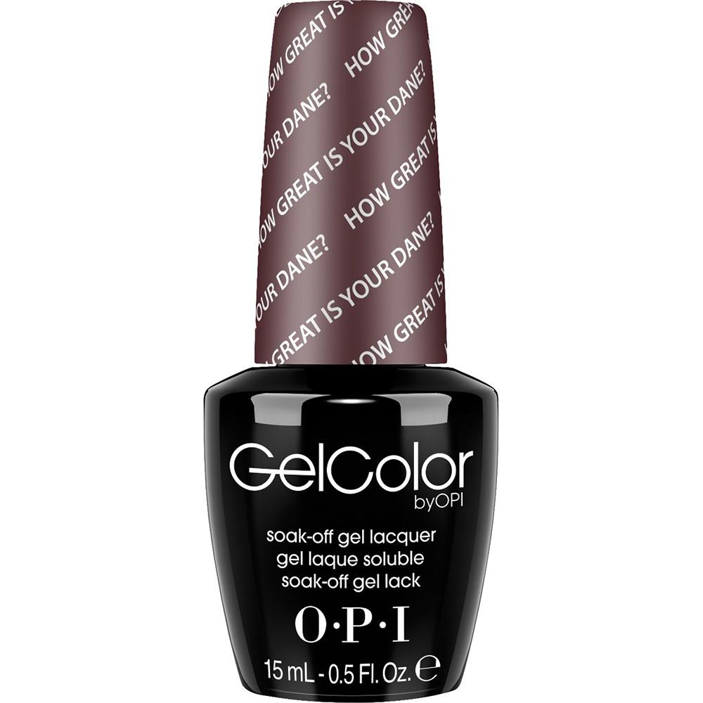 OPI GelColor, N44, How Great is Your Dane?, 0.5oz