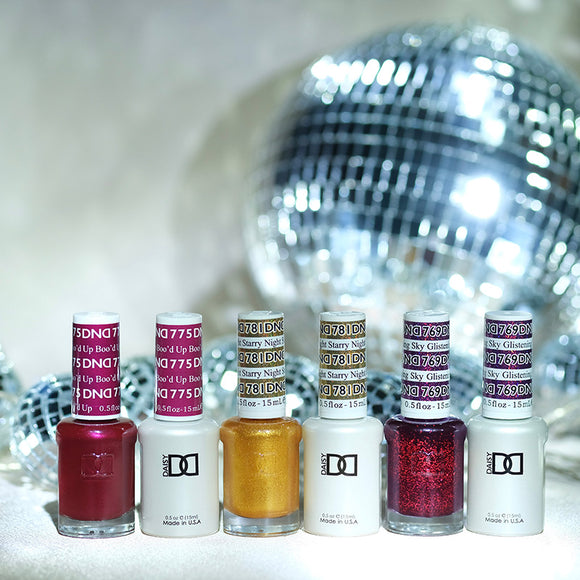DND Nail Lacquer and Gel Polish Winter Collection Full Line 72 Colors (747-782)