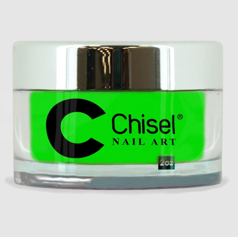 Chisel 2in1 Acrylic/Dipping Powder, Neon Collection, 2oz, NE09