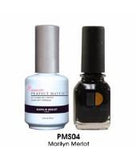 LeChat Perfect Match Nail Lacquer And Gel Polish, PMS004, Marilyn Merlot, 0.5oz