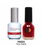 LeChat Perfect Match Nail Lacquer And Gel Polish, PMS023, Fizzy Apple, 0.5oz